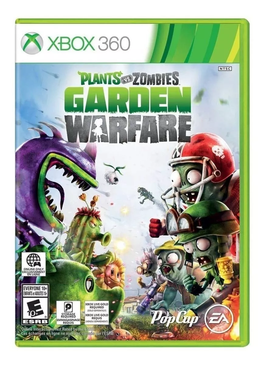 Plants Vs. Zombies: Garden Warfare Standard Edition Electronic Arts Xbox 360 Físico