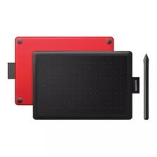 Tableta Gráfica Wacom One By Wacom Ctl-472 Negra Y Roja Hf