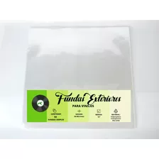 Fundas Plásticas Externas Para Vinilos 12 Pulgadas 50 Ud