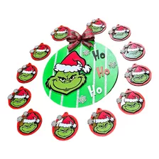 Esferas Navideñas Grinch Pak 13 Piezas 