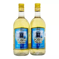 Duo Pack Tequila Puerta Negra Joven 1l 