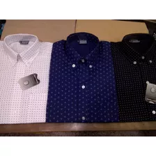 Camisas Estampadas Manga Larga. De Moda. Nuevas