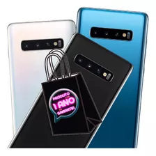 Tampa Para Galaxy S10 Plus G975f Traseira Vidro Orig + Lente