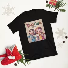 Camiseta Estampada - Two Girls One Cup 