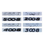 3d Metal Gt Badge Sticker Para Kia Peugeot 206 207 208 301 Peugeot 307 X S I