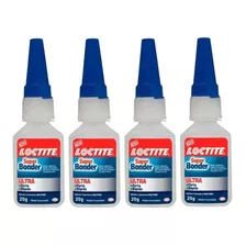 4 Colas Super Bonder Ultra 20g Loctite Novo Ultra Forte