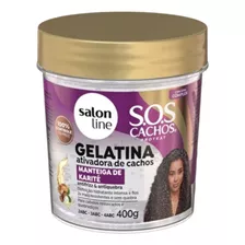 Salón Line Gelatina Activadora De Rulos Manteca De Karité 