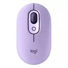 Mouse Inalámbrico Logitech Pop Bluetooth Cosmos Lavender