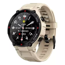 Relógio Smartwatch Masculino Shock Sport Militar Cinza Claro