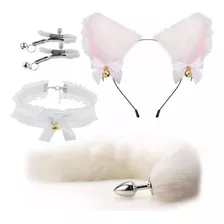 Costume Party Play Fox Tail Cat Ears