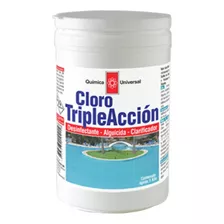 Pack 5 Cloro Triple Accion Pote 1 Kg Quimica Universal