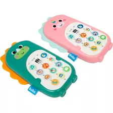 Celular Infantil Buba Baby Phone Interativo Sons E Musicas 