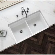 Cuba Em Porcelana Estilo Fazenda Farm Sink Evier Dupla