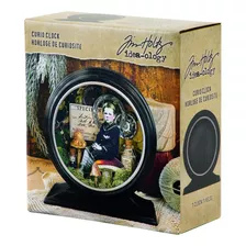 Tim Holtz Curio - Reloj De Montaje, Niquel