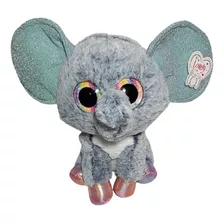  Peluche Gris 28cm Hermoso