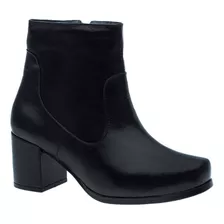 Bota Doctor Shoes Couro 1514 Preto