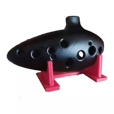 Ocarina 12 Huecos Ocarina Zelda Con Base Ushh3d 