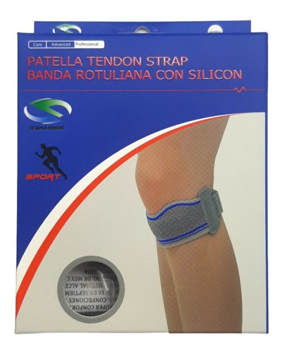 Banda Rotuliana Con Silicon Patelar Super Confort