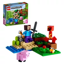 Kit Minecraft 21177 A Emboscada Do Creeper 72pc Lego Quantidade De Peças 72