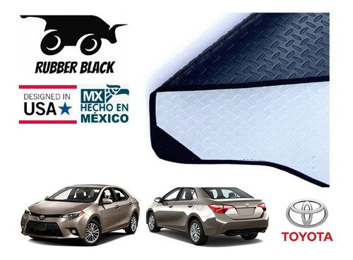 Tapetes Logo Toyota + Cajuela Corolla 2014 2015 2016 2017 18 Foto 6