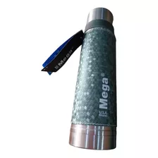 Termo De Agua 500ml Mega Power Steel De Acero Inoxidable 