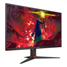 Monitor Gamer Aoc 24g2he5 Led 24 Preto E Vermelho 100v/240v