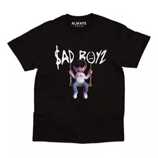 Playera Basica Sad Boy Junior H M6-fit Caballero Dama Niñ