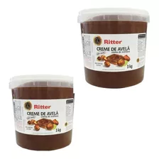 Kit Ritter 3kg Melhor Preço Nutella Atacado Nf Envio Rapido