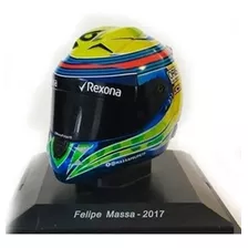 Casco Felipe Massa Piloto F-1 Escala 1:5 Spark