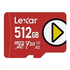 Cartão Micro Sd Lexar Play 512gb 100% Original - N. Switch