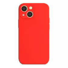 Capa Capinha Silicone Aveludada Para iPhone 13 C/ Prot Cam