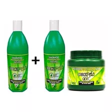 Kit Crecepelo Boe 2 Shampoo 965ml E Mascara 1030 Kg + Brinde