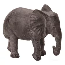 Escultura Elefante Em Poliresina 13881 14x8x17cm