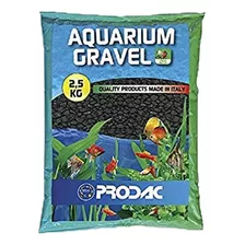 Grava Negra De Cuarzo Acuarios Prodac Italia 2-3mm X 2.5 Kg