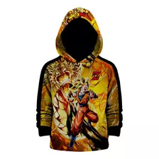 Sudadera Deportiva Goku Kakarot Dragon Ball Moda Full Print 