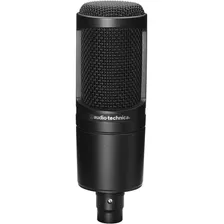 Micrófono Condensador Audio-technica At2020 Color Negro