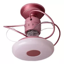 Ventilador De Teto Treviso Monaco Rose Bivolt