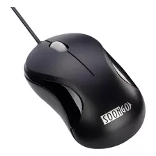 Mouse Soongo Con Cable/negro