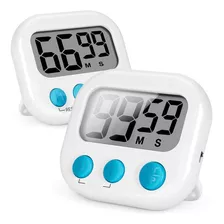 Timer Reloj De Cocina Magnético, Lcd Digital