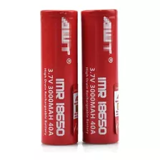 Bateria Awt 18650 Imr 3.7v 40a 3000 Mah Original