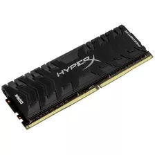 Memória Ram Predator Color Preto 8gb 1 Hyperx Hx424c12pb3/8