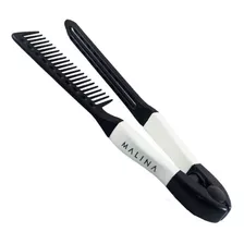 Pente De Cabelo Profissional Plástico Carbono White Malina