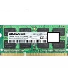 Memoria Ram 4gb 1600mhz 12800s Ddr3l Sodimm