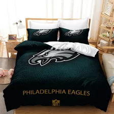 Juego De Ropa De Cama Con Logotipo De Los Nfl