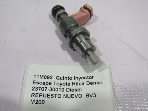 Quinto Inyector Escape Toyota Hilux Denso 23707-30010 Diesel Foto 4