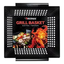 Kona Mejor Vegetal Grill Basket - Segura - Limpieza De Porce