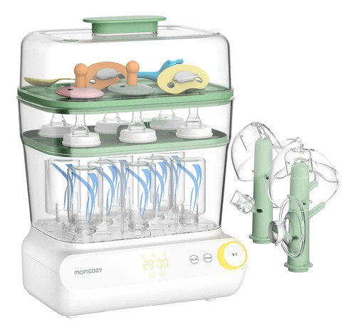 Esterilizador Secador Mamadeira Momcozy 3 Camadas Hepa 9min