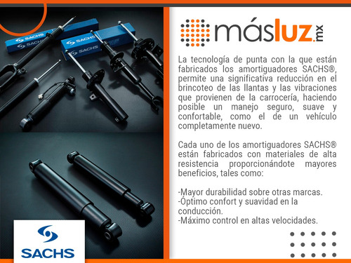 Set 2 Amortiguadores Tra Sachs R12 Fwd L4 1.3l 78 Al 83 Foto 4