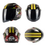 Casco Semi Integral Wolverine Edge Certificado Marvel Moto