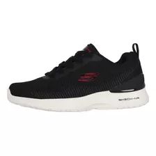 Zapatilla Skechers Air Dynamight-bliton Hombre Negro/rojo